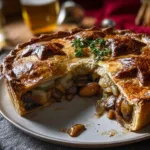 Vegetarian Chestnut and Mushroom Pie Recipe