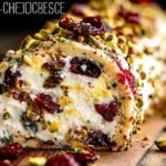 Goat Cheese Log with Pistachios & Cranberries