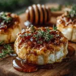 3-Ingredient Mini Brie & Hot Honey Bites